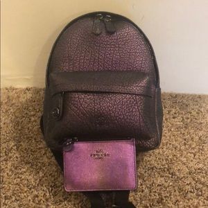 Coach backpack and mini skinny